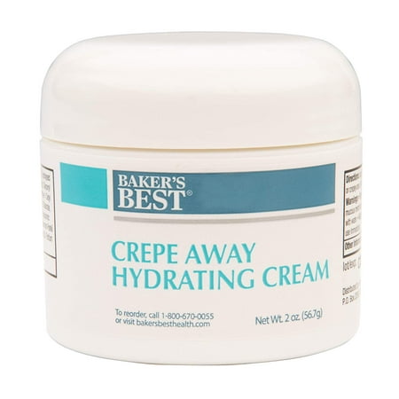 Baker’s Best Crepe Away Cream – Smooths, firms, tightens and tones saggy, crepey, crinkly skin, anti-aging, boosts collagen for neck, chest, arms, legs, thighs, and buttocks – 2oz luxury (Best Way To Tighten Abs)