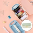 thumbnail image 4 of Sewing s, Included Thimble, , Thread, s, Sewing Box Set for Starter Home Embroidery Sewing Accessories Sew Mending Tools Green, 4 of 8