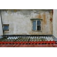 thumbnail image 2 of Susan Vizvary Photography 14x11 Gold Ornate Wood Framed with Double Matting Museum Art Print Titled - Tile Roof with Window, 2 of 4