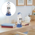 thumbnail image 2 of Miangastore Lighthouse Figurines Dark Blue Mdf 1Pcs 3.73X3.73X8.65Inch, 2 of 8