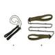 thumbnail image 3 of Eigraketly Sierra de cadena Manual de acero, cable de desplazamiento, mango de cuerda de paracaídas, herramienta de supervivencia de viaje para acampar al Jardín y Patio Negro Eigraketly TO012024-01B, 3 of 6