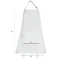 thumbnail image 5 of Kaufman -2 Pack kitchen Apron ,Cotton Adjustable Bib Apron with Two Front Pockets (WHITE), 5 of 5