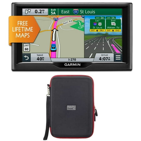 Garmin Drive 60LM GPS Navigator (US) - 010-01533-0C Case Bundle with PocketPro XL Hardshell Case