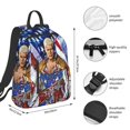 14.7in Cody Rhodes Backpacks Cute Laptop bag Cartoon Bags School