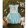 thumbnail image 2 of Bluey Toddler Girls' Tutu Dress Bingo Sky Blue, 2 of 4