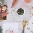 thumbnail image 6 of 3drose, Ophelia by John Everett Millais, 3 inch Snowflake Porcelain Ornament, 6 of 7