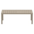 thumbnail image 2 of Compamia Atlantic XL 83-110 inch Extendable Dining Table in Taupe finish, 2 of 14