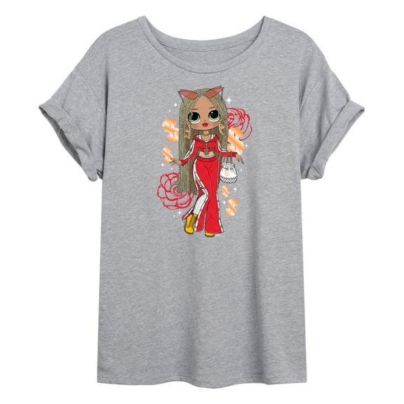 LOL OMG! Fashion Dolls - Money & Swag - Juniors Ideal Flowy Muscle T-Shirt