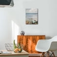 thumbnail image 4 of Abstract Beach Picture Wall Art seabeach with sail Artwork Painting for Bedroom Modern Artwork Painting Bedroom Home Decoration (12x16 Panel), 4 of 7