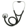 thumbnail image 3 of Single Head  Stethoscope, Soft Cardiology Stethoscope Adjustable Professional Horseshoe Shape Black  For Nurses, 3 of 8
