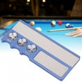 thumbnail image 1 of Forme-butée, Alliage d'Aluminium Multifonction Snooker Bâton de Billard Forme-Ball Queue de Billard 12x5x0.5cm pour Snooker Huit Balles Neuf Club, 1 of 7