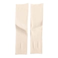 thumbnail image 2 of Arm Sleeves UV Sun Protection Cover Arms for Women Compression Sleeves With Thumb Holes Sport Arm Gardening Outdoor Fingerless Gym Gloves Beige One Size, 2 of 5