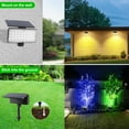 thumbnail image 4 of 2Pack Solar 36-LED RGB Color Changing Spotlight Outdoor Garden Yard Pathway Lamp, 4 of 15