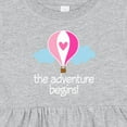 thumbnail image 4 of Inktastic The Adventure Begins Hot Air Balloon Girls Girls Baby Dress, 4 of 5