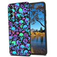 thumbnail image 1 of Compatible with Samsung Galaxy S21+ Plus Phone Case, Horror-Black-Witchy-Neon-Skulls-8 Case Silicone Protective for Teen Girl Boy Case for Samsung Galaxy S21+ Plus, 1 of 1