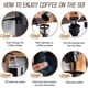 thumbnail image 3 of 2X Cafetera Expreso Portátil, Máquina de Café Eléctrica de Viaje para Oficina, Viajes, Campamentos, Apta para Café en Polvo y Cápsulas de Café, 3 of 5