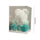 thumbnail image 3 of Oso de peluche artificial con rosas y luces | Ramo de flores con forma de oso de peluche | Regalo romántico decorativo para estante o mesa | Regalo de San Valentín, 3 of 6