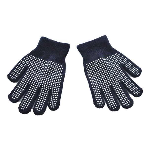 Qarigey 1 par de guantes para niños pequeños, accesorio de ropa de Color sólido para exteriores, cubierta de calentamiento de dedos deportivos para guantes y mitones El color cian Qarigey AP009863-02