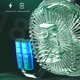 thumbnail image 5 of WDOplteas Nocturna Ventilador Eléctrico 3 Aspas USB Mini Bear Ears Ventilador Techo Mudo (Verde), 5 of 9