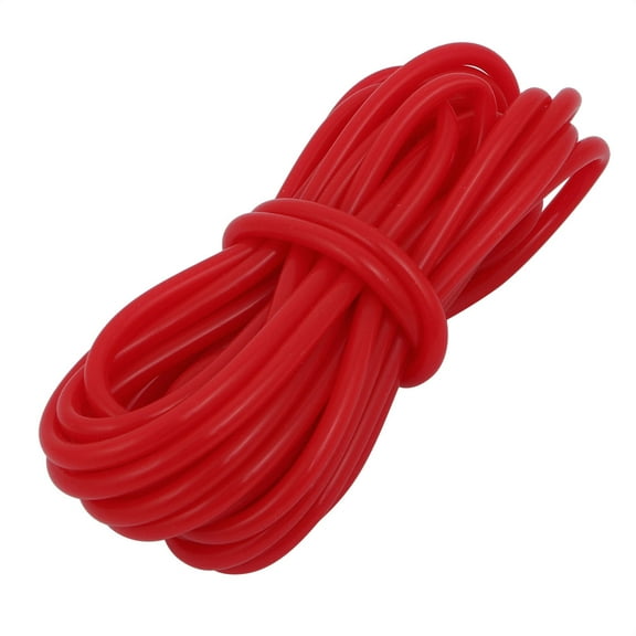 Unique Bargains 3mm x 5mm High Temp Resistant Silicone Rubber Tube Hose Pipe Red 5 Meters Long