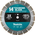 thumbnail image 2 of Makita B-69646 14" Diamond Blade, Segmented, General Purpose, Contractor 3/Pk, 2 of 4