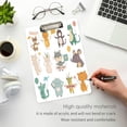 thumbnail image 3 of FORMRS Acrylic Clipboard with Low Profile Clip Standard A4 Letter Size, 12.5" x 9", Cute Animal, 3 of 8