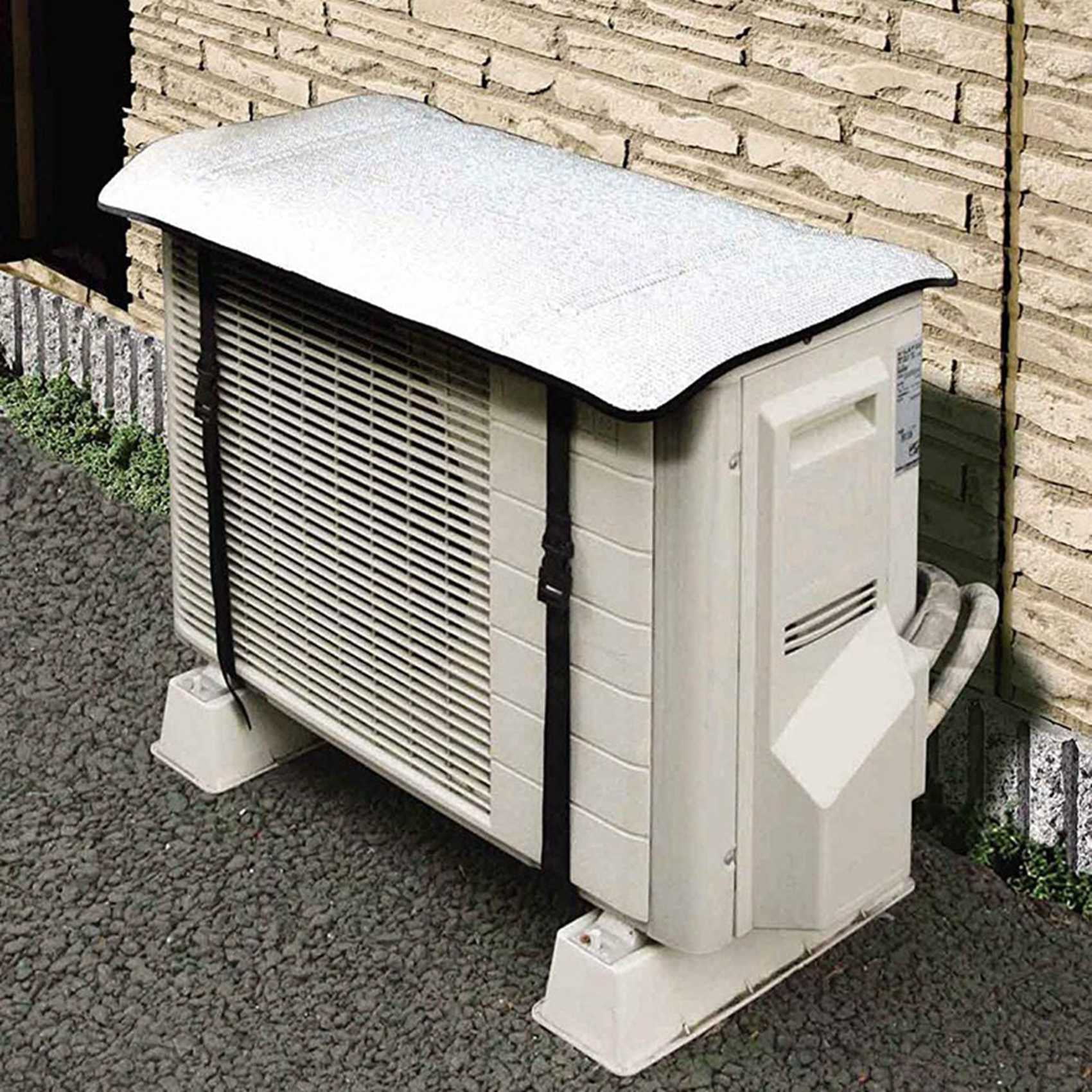 Split ac outlet compressor cover