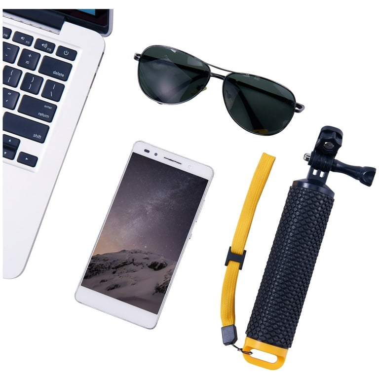onn. Floating Selfie Stick For Gopro Cameras And Smartphones
