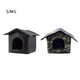 thumbnail image 4 of Billuyoard Casa para gatos Agradable para la piel e hipoalergénica A prueba de rasguños y resistente a desgarros para la comodidad del gato Suministros para perros negro Largo: 45*43*40cm, 4 of 6