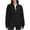 Womens Hoodies & Sweatshirts Black, variant on Pullover Sweatshirts for Women with Half Zipper Front Pocket Fleece Lined Long Sleeve Tops Ladies Casual Solid Loose Basic Sweatshirt