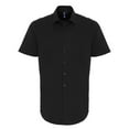 thumbnail image 1 of Premier Mens Stretch Fit Poplin Short Sleeve Shirt, 1 of 4