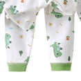 thumbnail image 4 of gibobby Toddler Baby Girl Boy Fall Winter Clothes Animals Long Sleeve Sweatshirt Pullover Tops + Pants Outfit Set, 4 of 5