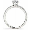 thumbnail image 3 of 1-1/4 Carat T.W. Diamond Classic Engagement Ring in 14kt White Gold, 3 of 5