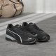 thumbnail image 2 of Zapatillas Puma Tazon 6 FM para hombre, negras y plateadas, talla 12, 2 of 6