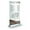Black, variant on Testrite Visual Products MM36-B Mightee Mounts 36 in. Mightee Mount- Silver