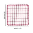 thumbnail image 3 of 6 Pcs Kitchen Towels And Dishcloths Set,13.8 X 13.8 Inches Striped Kitchen Dish Cloths,Multipurpose Kitchen Cleaning Cloth,Reusable Washing Dishes Rags, Absorbent Dish Towels,Cleaning Towels, 3 of 7
