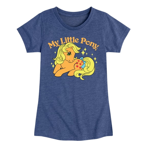 My Little Pony - Applejack Logo - Girls Fitted Short Sleeve Tee