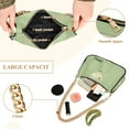 thumbnail image 2 of FORMRS Womens Shoulder Bag with Chain Strap Clutch Purse Cute Tote Handbag, Light Green Martini, 2 of 7