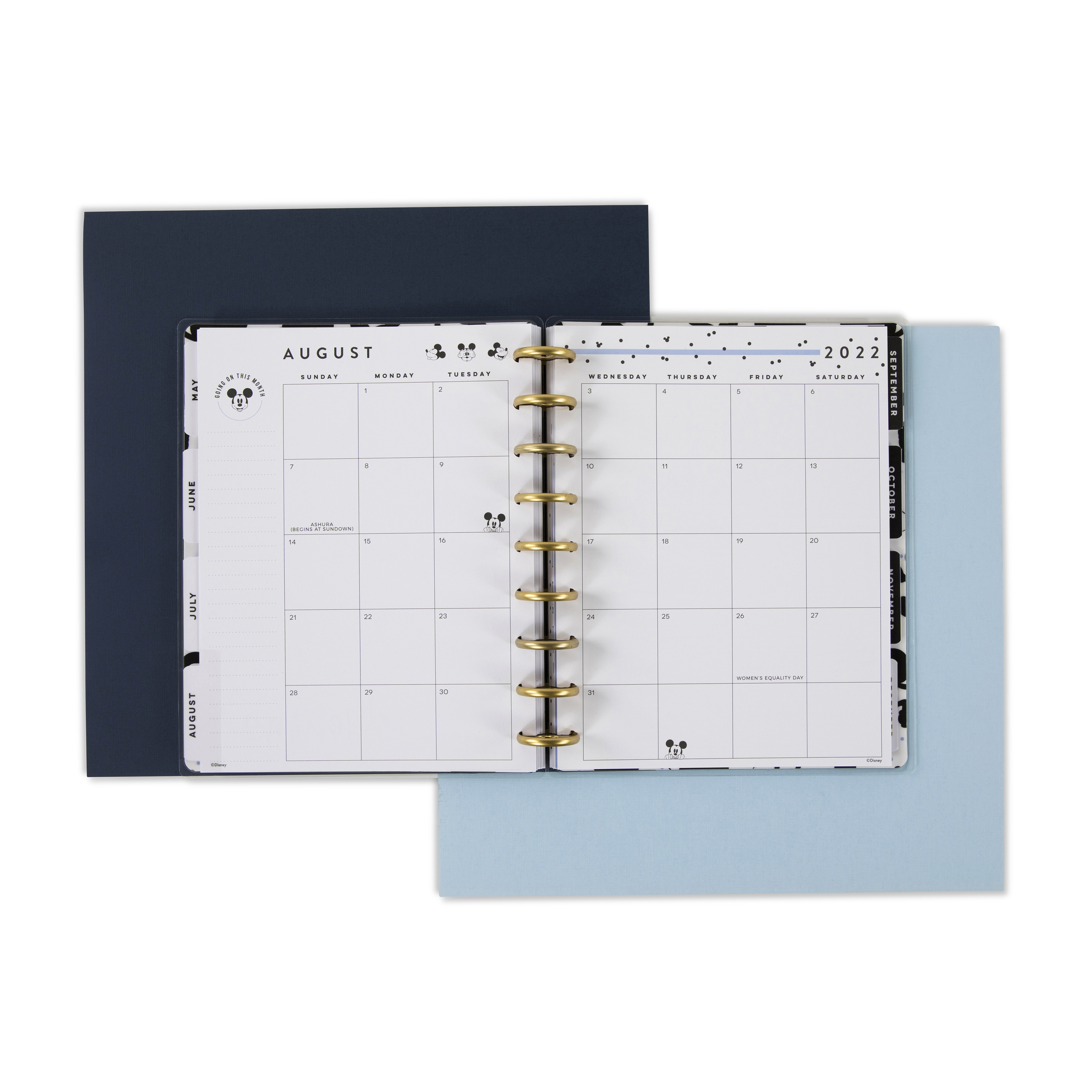 The Happy Planner, Disney, Happy Magic Classic 12 Month Planner, Dashboard, 2022, 7.75" x 0.563" x 9.75" - image 3 of 10