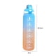 thumbnail image 3 of Botella de agua de color degradado de 1000 ml con cubierta que rebota Botella deportiva para viajes (E) Tmvgtek Libre de BPA, 3 of 8