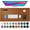 Brown, variant on Mouse Pad Large Office Desk Mat ,Waterproof PU Leather Desktop Keyboard Desk Pad Gaming Mousepad Desk Writing Pad for home