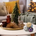 thumbnail image 4 of Uxcell 3Pcs Decorative Glass Balls 2.36 Inch Orbs Centerpiece Balls Mosaic Glass Ball Sphere for Decor Bowls Vases Dining Table Party, Silver, 4 of 5