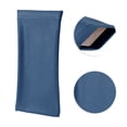 thumbnail image 2 of Bolsa para gafas con patrón de lichi de Unique Bargains, estuche clásico y simple para gafas de sol 7.09"x3.54" azul profundo, 2 of 3