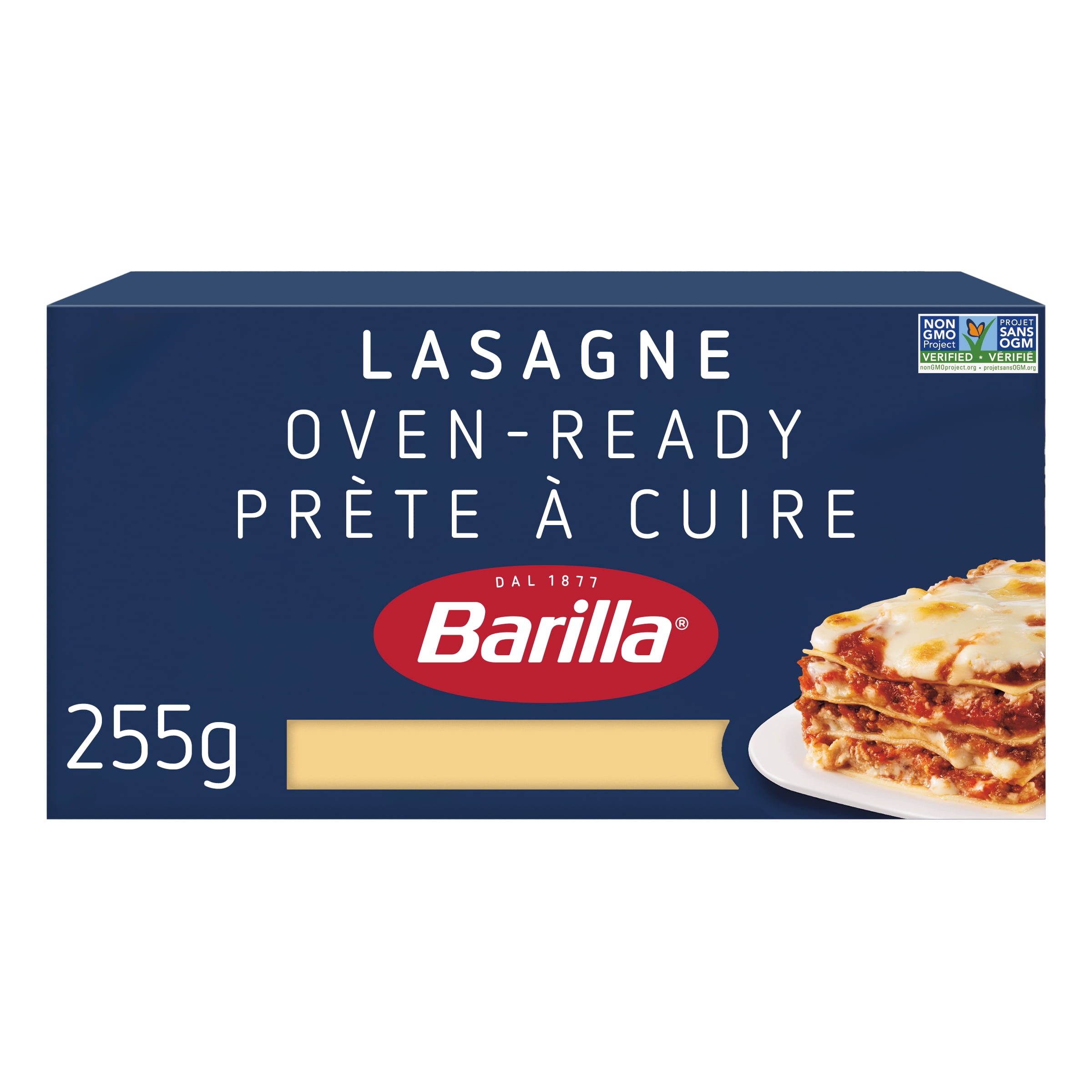 Pâtes À Lasagne Prêtes À Cuire Barilla 255 g