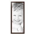 thumbnail image 2 of ArtToFrames 12" x 30" Walnut Picture Frame, 12x30 inch Brown MDF Poster Frame (WOM-4094),  Pack, 2 of 8