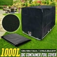 thumbnail image 5 of Water Tank Cover,Cover Cases Protection for IBC Tank Water Tank 1000l Container Insulating Foil Army Green 1 Set, 5 of 8