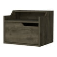 thumbnail image 2 of Florence Floating Nightstand With Drawer And -Shelf Display, 2 of 7