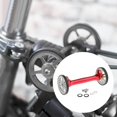 thumbnail image 3 of Bicicletas Plegables Sunnimix Easy Wheels Varilla De Extension Titanio Rojo Ruedas fáciles de bicicleta, 3 of 8