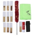 thumbnail image 1 of 5-Piece Clarinet Reed Cleaning Brush Set, Adjustable Strap, Cleaning Cloth, 1 of 4