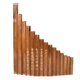 thumbnail image 3 of Kuymtek 15 Pipe G Key Pan Flute Bamboo Panpipes Instrumento Musical Viento Chino, 3 of 9
